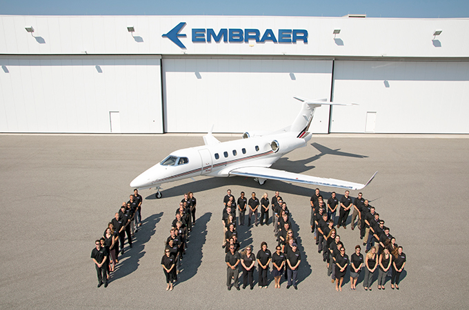 Embraer Delivers 1 100th Business Jet Private Aviation