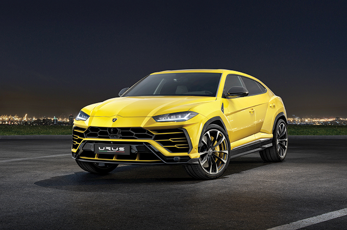 Urus, Power of a Bull - Motoring Arabian Knight, with its amalgam