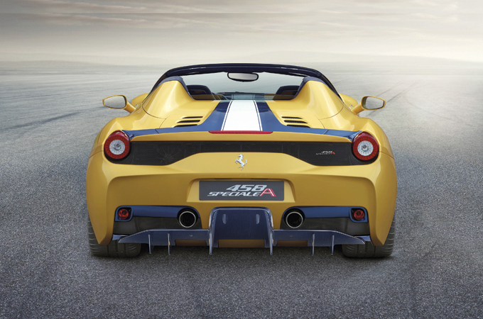 The car marries extreme performance with the pleasure of droptop driving.