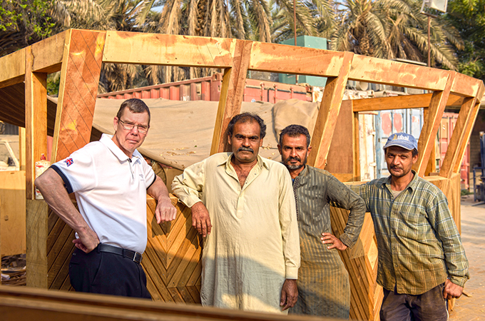 bentley artisans praise uae’s dhow builders - motoring